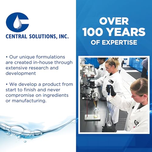CSI Central Solutions Multi Enzymatic Cleanser - Hospital Grade Medical Instrument Cleaner for Presoak and Manual Processing, 1 Gal - style: Original