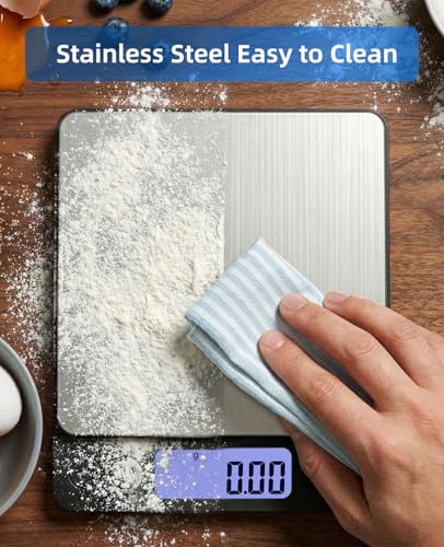 500g/0.01g Digital Gram Scale, High Precision Mini Pocket Scale with Protective Cover, Portable Electronic Kitchen Food Scale, 6 Units & Tare Function for Gemstones, Herbs, Coins, Silver