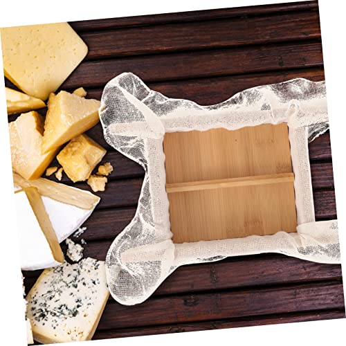 ABOOFAN Tofu Press Mold High Grade Wooden Cheese Maker Tool for Homemade Tofu and Cheese Pressing Smooth Edges Easy to Kitchen Accessory