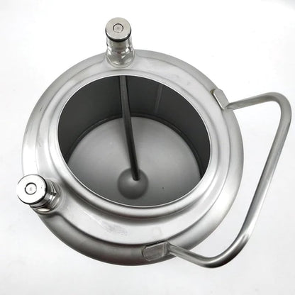 64 oz Ball Lock Mini Keg Growler 1/2 Gallon Keg Corny Keg Ball Lock Keg Soda keg 2L Small Keg Single Metal Handle 304 Stainless Steel Beer Mini Keg for Home Brew