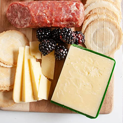 Irish Green Wax Mature Cheddar Cheese - Whole Form (5 pound)