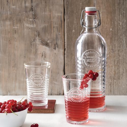 Bormioli Rocco Officina 1825 Swing Top Bottle - Clear 37.25 Oz