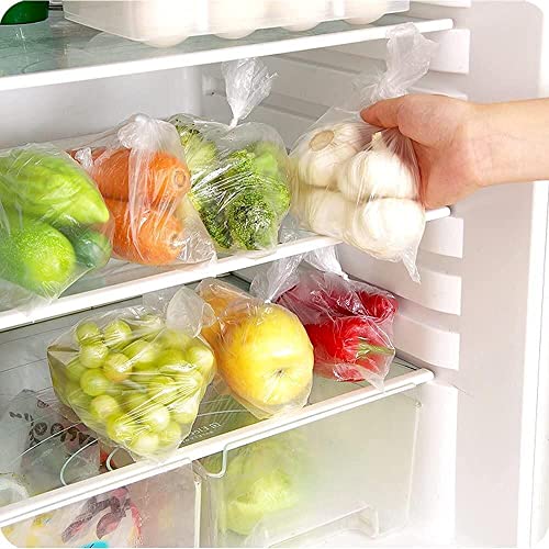 Immuson 12" x 20" Plastic Produce Bag on a Roll Food Storage Bags Clear Plastic Produce Bag for Fruits, Vegetable,Bread, Kitchen Bags (4200 Bags-12 Roll) - size: 12 Roll-4200 Bags