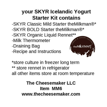SKYR Icelandic Yogurt Starter Kit