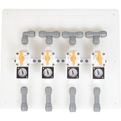 Draft Regulator Board | Gas Manifold | 4 Way