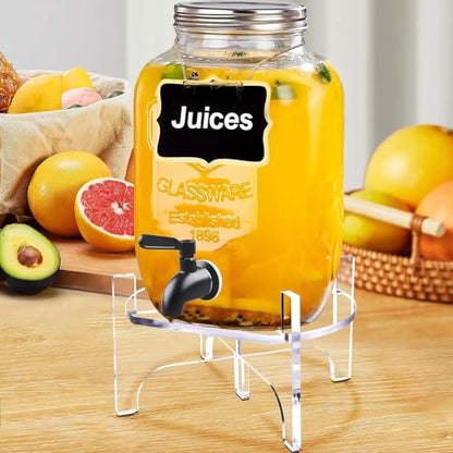 Stainless Steel Spigot Modern Black Beverage Dispenser Spigot Food Grade Metal Spot for Drink Dispenser by MUGLIO - color: Black