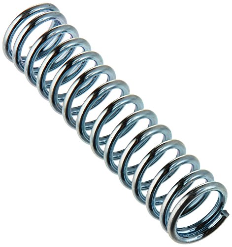 Prime-Line SP 9720 Compression Spring, Spring Steel Construction, Nickel-Plated Finish, 0.041 GA x 5/16 In. x 1-1/4 In. (4 Pack) - color: Nickel, size: 5/16 in. x 1-1/4 in.