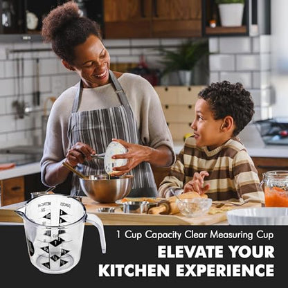 Chef Craft Select Plastic Measuring Cup, 1 Cup Capacity, Clear - size: 1 Cup