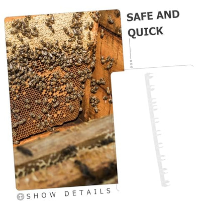 10Pcs Beehive Spacing Strip Durable Plastic Frame Spacers for Beekeeping Essential Tool for Honeycomb Assembly Convenient Beehive Supply for Beekeepers