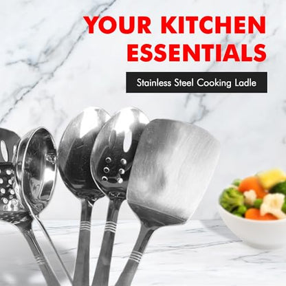 Chef Craft Select Cooking Ladle, 11.5 inch, Stainless Steel - style: Ladle