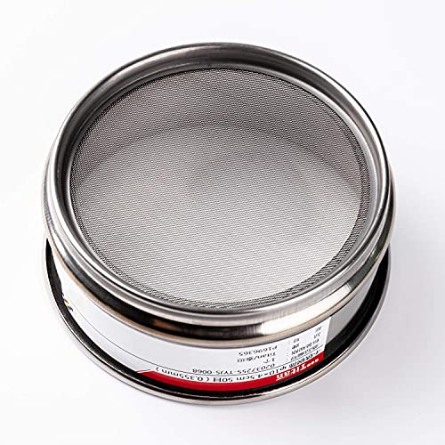 φ10×4.5cm 50 Mesh 304 Stainless Lab Sieves Economy Test Sieve 304 Stainless Steel Wire Cloth（0.355mm） - size: φ10×4.5cm 50 Mesh(0.355mm)