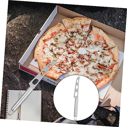 POPETPOP 2pcs Stainless Steel Cheese Spatula Ergonomic Butter Spreader Knife for Baking Serving and Entertaining Lightweight and Kitchen Tool