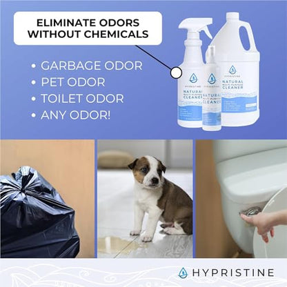 HYPRISTINE Natural Multipurpose Surface Cleaner, 32 fl oz Spray Bottles, 1 Pack - size: 32 Fl Oz (Pack of 1)