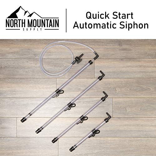 North Mountain Supply Mini Quick Start Automatic Siphon - 17 Inches - color: Quick Start Only, size: 17 Inches