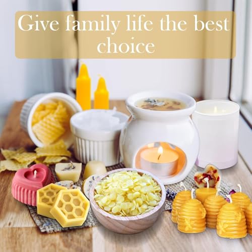 10 LB White Beeswax Pellets - DIY Candle Making Kits, Magical Craft Making, Hand Care DIY Creams, Lip Balms and Soap Making Supplies (160 oz). - size: 1white-10lb