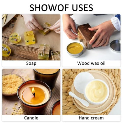 10 LB Yellow Beeswax Pellets - DIY Candle Making Kits, Magical Craft Making, Hand Care DIY Creams, Lip Balms and Soap Making Supplies (160 oz). - size: Yellow1-10lb