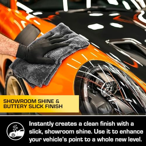 Ethos Ceramic Speed Wax – SiO2 Ceramic Coating Spray for Cars – Hydrophobic Car Wax Spray Top Coat Polish – High Gloss Shine, Ceramic Spray Wax – 12+ Month Protection - color: Ceramic Speed Wax 16oz