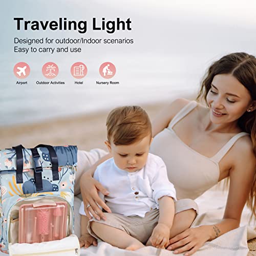 6 in 1 Baby Bottle Cleaner Set with Drying Rack,Silicone Baby Bottle Brush,Straw Brush,Nipple Brush,Soap Dispenser and Storage Box, Portable Baby Essentials for Home&Travel(Pink) - color: Pink