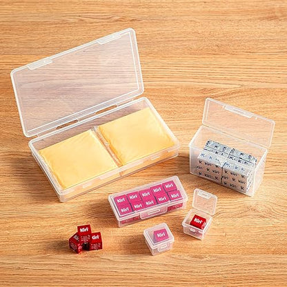 Cow Cheese Slice Holder Storage Container For Refrigerator Sliced Shredded Keeper Containers For Fridge (clear1)