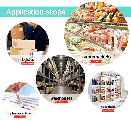 Hcode 2 x 3'' Self-Adhesive Removable Freezer Food Labels- Easy Clean Leaves No Residue- Cooler Food Storage Freezer Stickers Plastic Paper Perfect for Reusable Containers 300 Stickers (2x3 Fill in) - size: 2*3 fill in