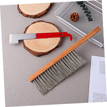 1 Set Beekeeping Tool Set Hive Tool Hook Bee Hive Kit Beehive Tool Brush Bee Supplies Bee Hive Brush Tool J Hook for Beekeepers Hive Tool j Beekeeping Tools Bee Keeping Tools