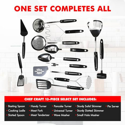 Chef Craft Select Pie/Cake Server, 11.5 inch, Stainless Steel - size: 11.5 inch, style: Pie Server