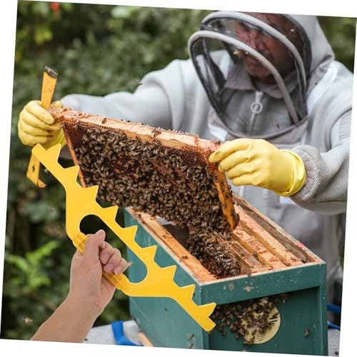 HANABASS Bee Hive Tool Kit Frame Spacer Scraper Hive Spacer Tool for Beekeepers Bee Supplies Beekeeping Equipment