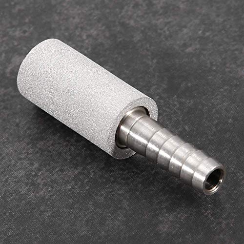 Diffusion Stone Stainless Steel Oxygenation Aeration Stone Bar Homebrew Beer Tool Carbonating Stone Accessories(2Micron)