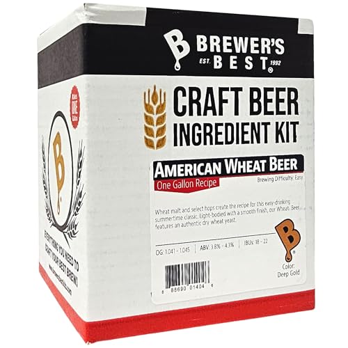 Home Brew Ohio Best One Gallon Home Brew Beer Ingredient Kit (American Wheat Beer)