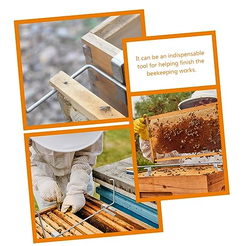 3pcs Stainless Steel Beehive Frame Holder Bee Nest Support Bracket Beekeeping Gear Beehive Frame Shelf