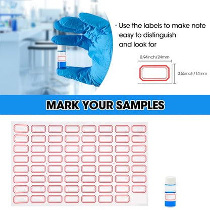 4ml Clear Glass Vials with Screw Caps and Plastic Stoppers, 1 Dram Small Liquid Sample Vial, Leak-Proof Vial, 25PCS(White Cap) - color: CLEAR, size: 4ml