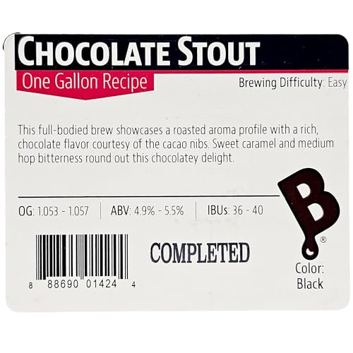 Brewer's Best One Gallon Beer Ingredient Kit-Chocolate Stout