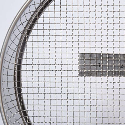 Garden Soil Sifter -10" Sifting Pan-Sieve for Sand Rocks Dirt Compost (1/4”Mesh Screen) - size: 1/4”Mesh screen
