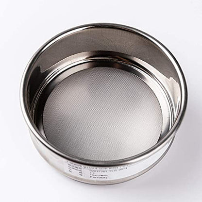 φ10×4.5cm 50 Mesh 304 Stainless Lab Sieves Economy Test Sieve 304 Stainless Steel Wire Cloth（0.355mm） - size: φ10×4.5cm 50 Mesh(0.355mm)