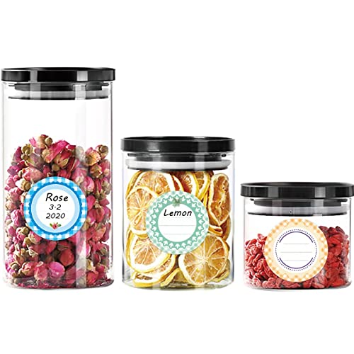 2" Labels Stickers for Jars and Lids, Pantry Labels, Sticker Labels, Canning Labels for Jars,Bottle Labels (160 pcs) - color: White
