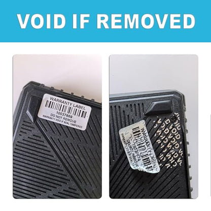 Tamper Evident Proof Barcode Stickers with Individual Serial Number Security Warranty Void Sticker,Sealing Label for Package(150pcs 1.6x0.8 inches,Matte Silver) - style: silver4x2cm