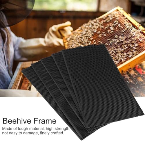 Plastic Foundation for Bee Frames Beehive Waxed Coated Foundation Sheet Beehive Foundation Sheets Bees Hive Base Beekeeping Tools Beehive Foundation 10 Sheets