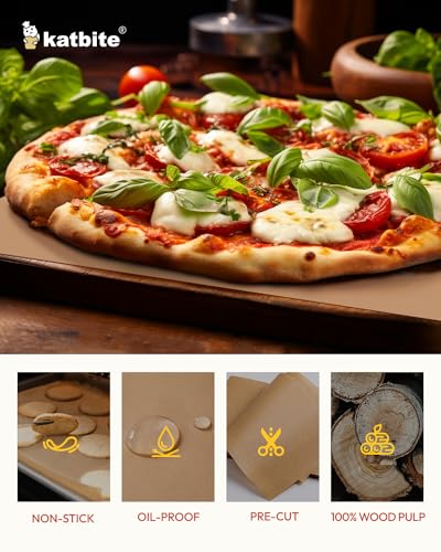 Katbite 265Pcs 10x15 inches Parchment Paper Sheets, Heavy Duty Unbleached Baking Paper, Pre-cut and Oil Proof Perfect for Steaming Cooking Bread Cake & Wrapping Foods [Extra Strong Series] - color: 10"x15"-265