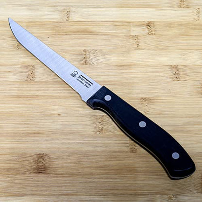 Chef Craft Select Boning Knife, 6 inch blade 11 inches in length, Stainless Steel/Black - style: Boning Knife