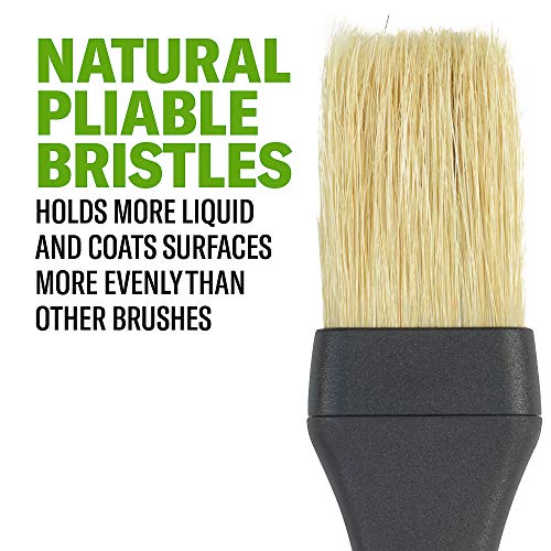 GoodCook Touch Natural Bristle Pastry Brush with Ergonomic Handle - size: Medium