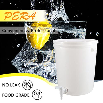 PERA 6 Pack Bottling Bucket Plastic Spigot, Replacement Spigot for Beer or Soda Homebrewing