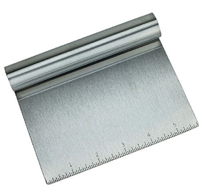 Stainless Steel Food Scraper and Chopper Large Griddle Spatula Kitchen Tool Gadget