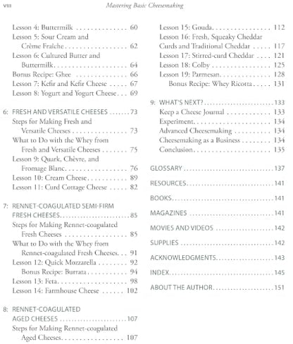 Mastering Basic Cheesemaking: The Fun and Fundamentals of Making Cheese at Home