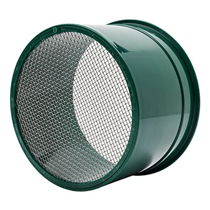 ASR Outdoor Gold Rush Sifting Classifier Sieve Mini 6 Inch Prospect Pan 10 Holes per Sq Inch - size: 10 Holes per Square Inch