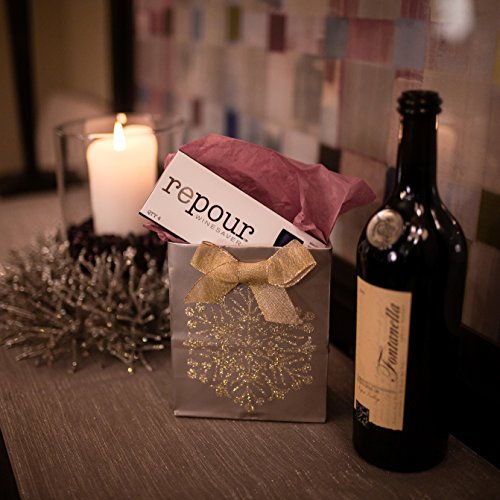 Repour Wine Saver - Wine Preserver and Stopper - Removes Harmful Oxygen from your Wine Simply and Effectively - Indigo Blue 4 Pack - color: Blue, size: 4-Pack