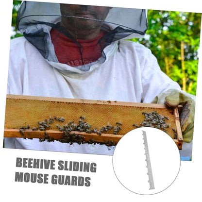 VICASKY 4pcs Beekeeping Hive Strip Beehive Frame Spacers Hive Frame Spacing Strip Hive Frame Ends Beehive Frame Tool Spacer for Beekeeping Tools