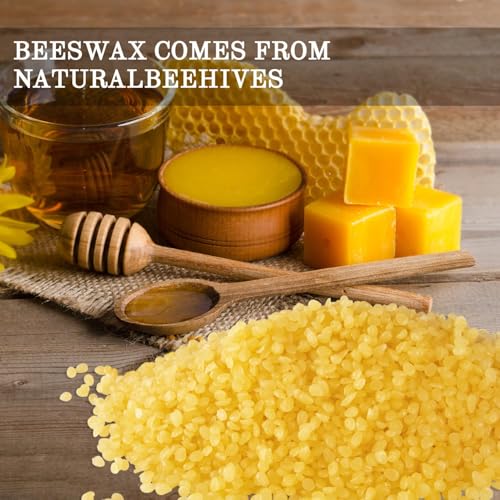 10 LB Yellow Beeswax Pellets - DIY Candle Making Kits, Magical Craft Making, Hand Care DIY Creams, Lip Balms and Soap Making Supplies (160 oz). - size: Yellow1-10lb