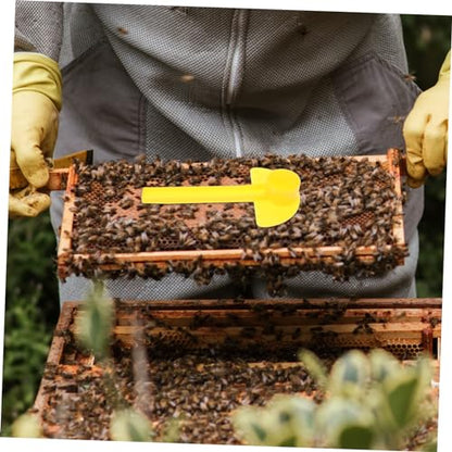 Happyyami 10pcs Bee Feeder Station Durable Water Feeding Cup for Beehives Supports Safe Water Supply Convenient Non-Opening Design for Beekeepers for Sustainable Beekeeping Practices