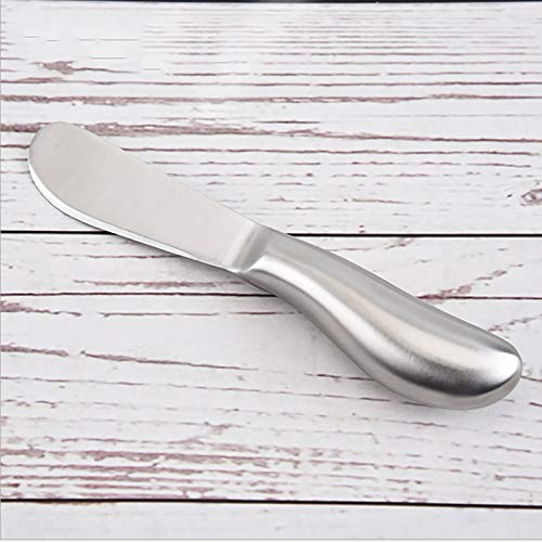 VANRA Spreader Knife Set 4-Piece Butter Knife Stainless Steel Cheese Knife Set Small Bread Cream Knives 5.3-inch (Pack of 2) - size: Set of 4 (Pack of 2)