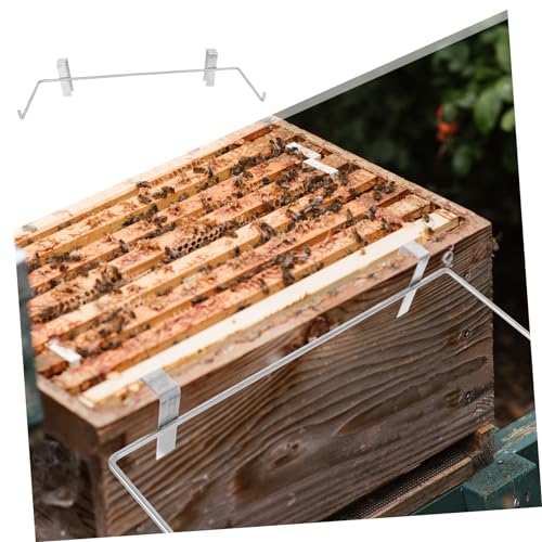 YARNOW 2pcs Honey Bee Hive Frame Holder Beehive Rack Beekeeping Stand Storage Shelf Beehive Hanger